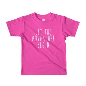 Let The Adventure Begin Kids T-Shirt