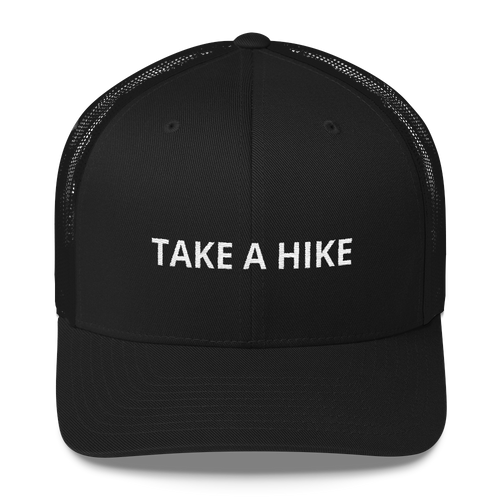 Take A Hike Retro Trucker Cap
