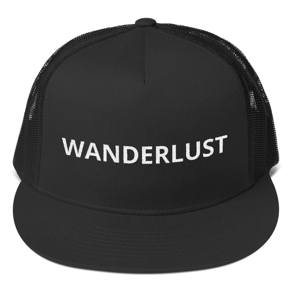 Wanderlust Trucker Cap