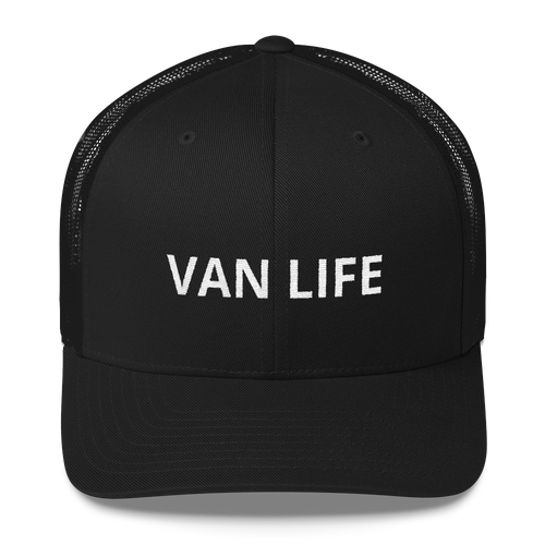 Van Life Retro Trucker Cap