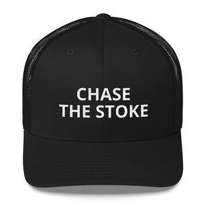 "Chase The Stoke" Retro Trucker Cap
