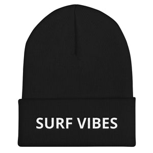 "Surf Vibes" Cuffed Beanie