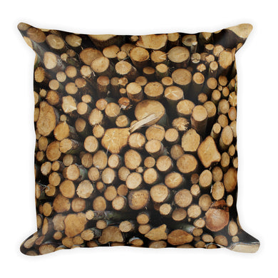 Wood Slices Pillow
